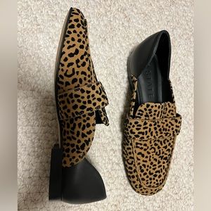 1 STATE printed loafers